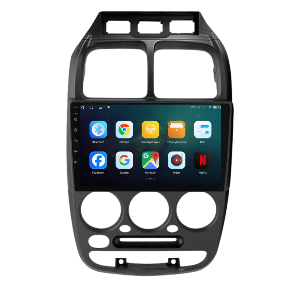 Hyundai Accent Admire Android Multimedya Sistemi 6 GB RAM / 128 GB Hafıza / 8 Çekirdek