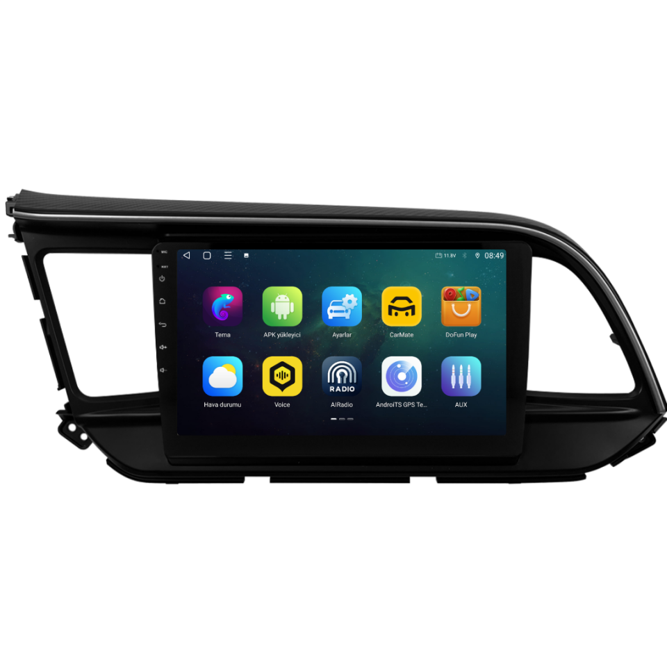 Hyundai Elantra Android Multimedya Sistemi 2019-2020 6 GB RAM / 128 GB Hafıza / 8 Çekirdek