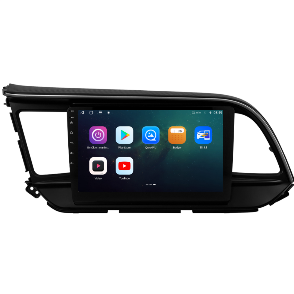 Hyundai Elantra Android Multimedya Sistemi 2019-2020 6 GB RAM / 128 GB Hafıza / 8 Çekirdek