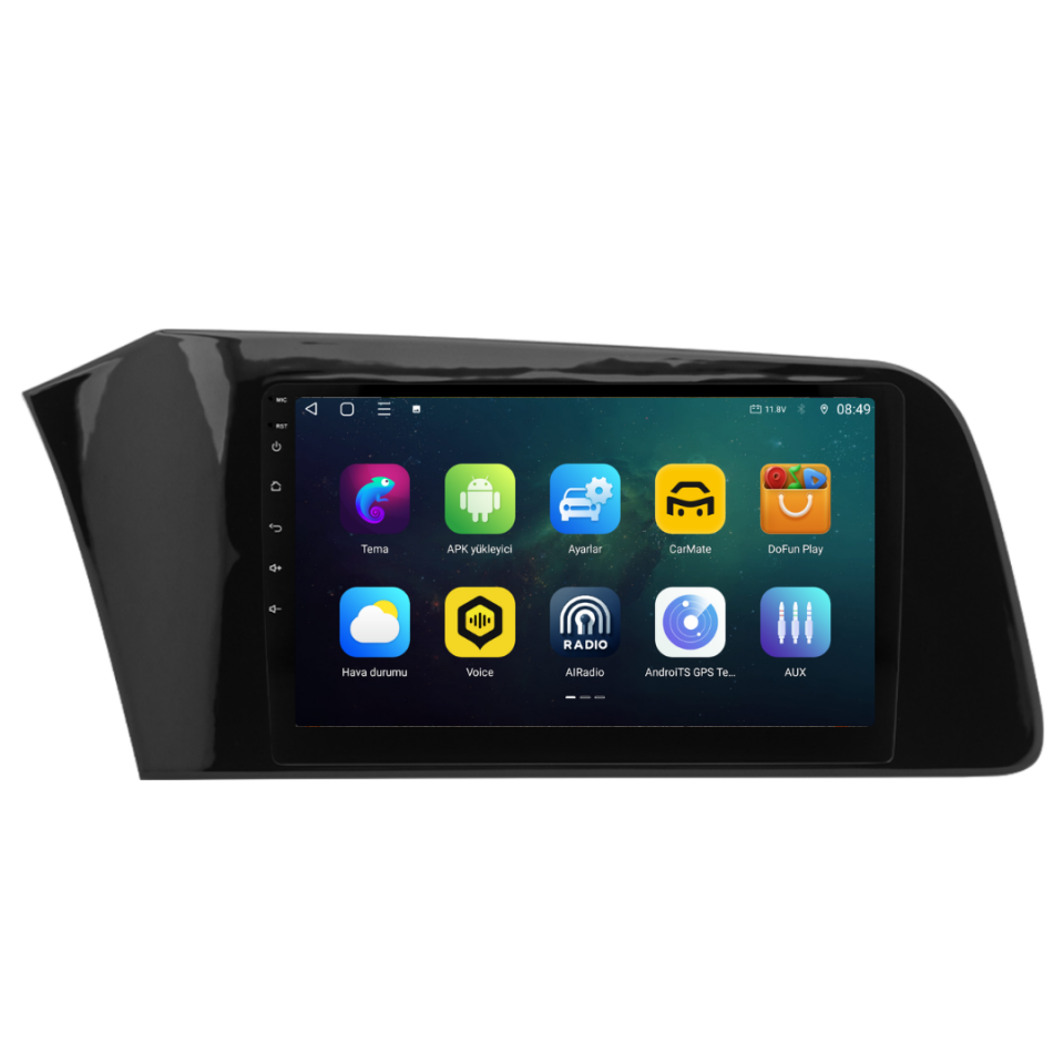 Hyundai Elantra Android Multimedya Sistemi 2021-2024 6 GB RAM / 128 GB Hafıza / 8 Çekirdek