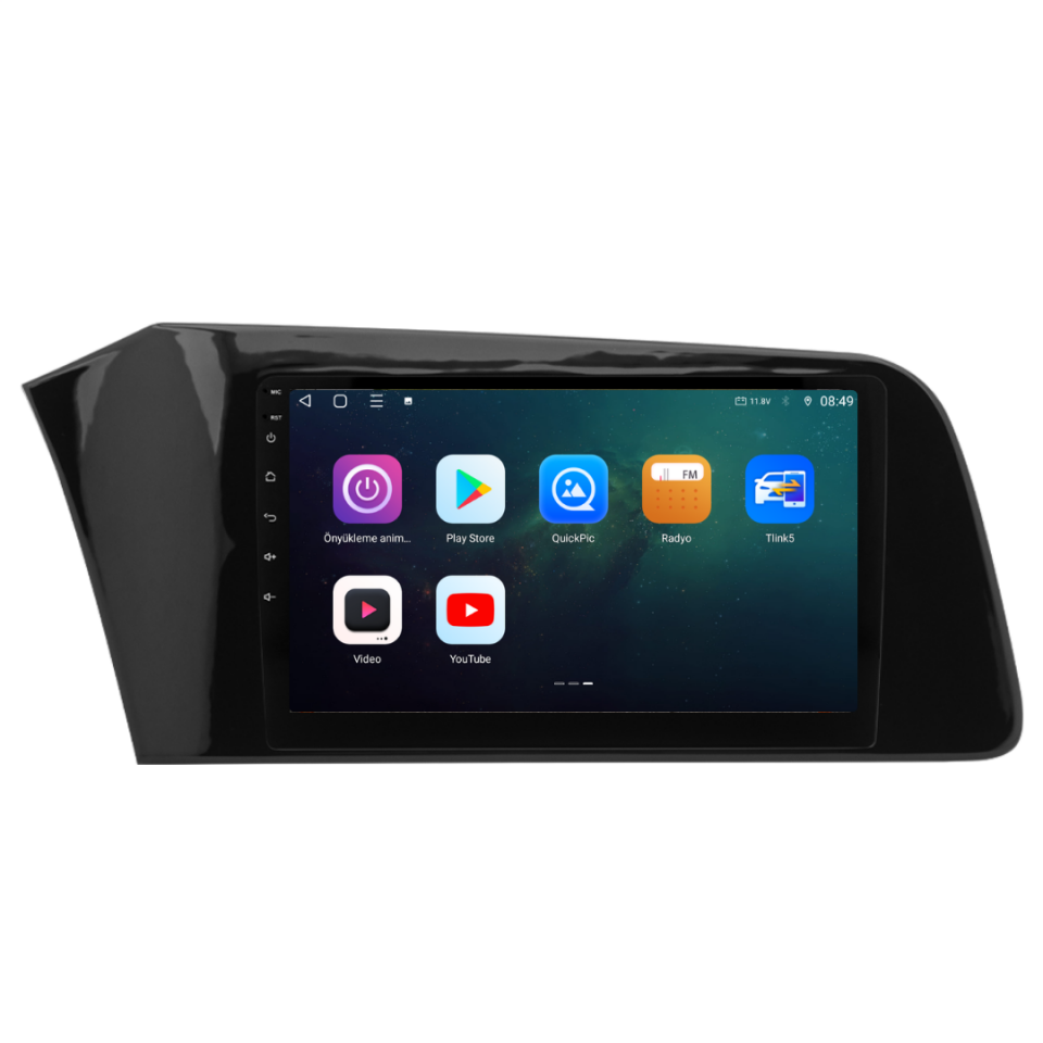 Hyundai Elantra Android Multimedya Sistemi 2021-2024 6 GB RAM / 128 GB Hafıza / 8 Çekirdek
