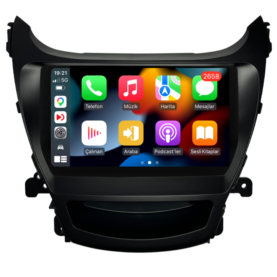 Hyundai Elantra Android Multimedya Sistemi 2012-2014 6 GB RAM / 128 GB Hafıza / 8 Çekirdek