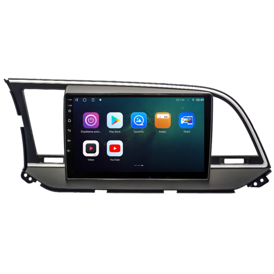 Hyundai Elantra Android Multimedya Sistemi 2016-2018 6 GB RAM / 128 GB Hafıza / 8 Çekirdek