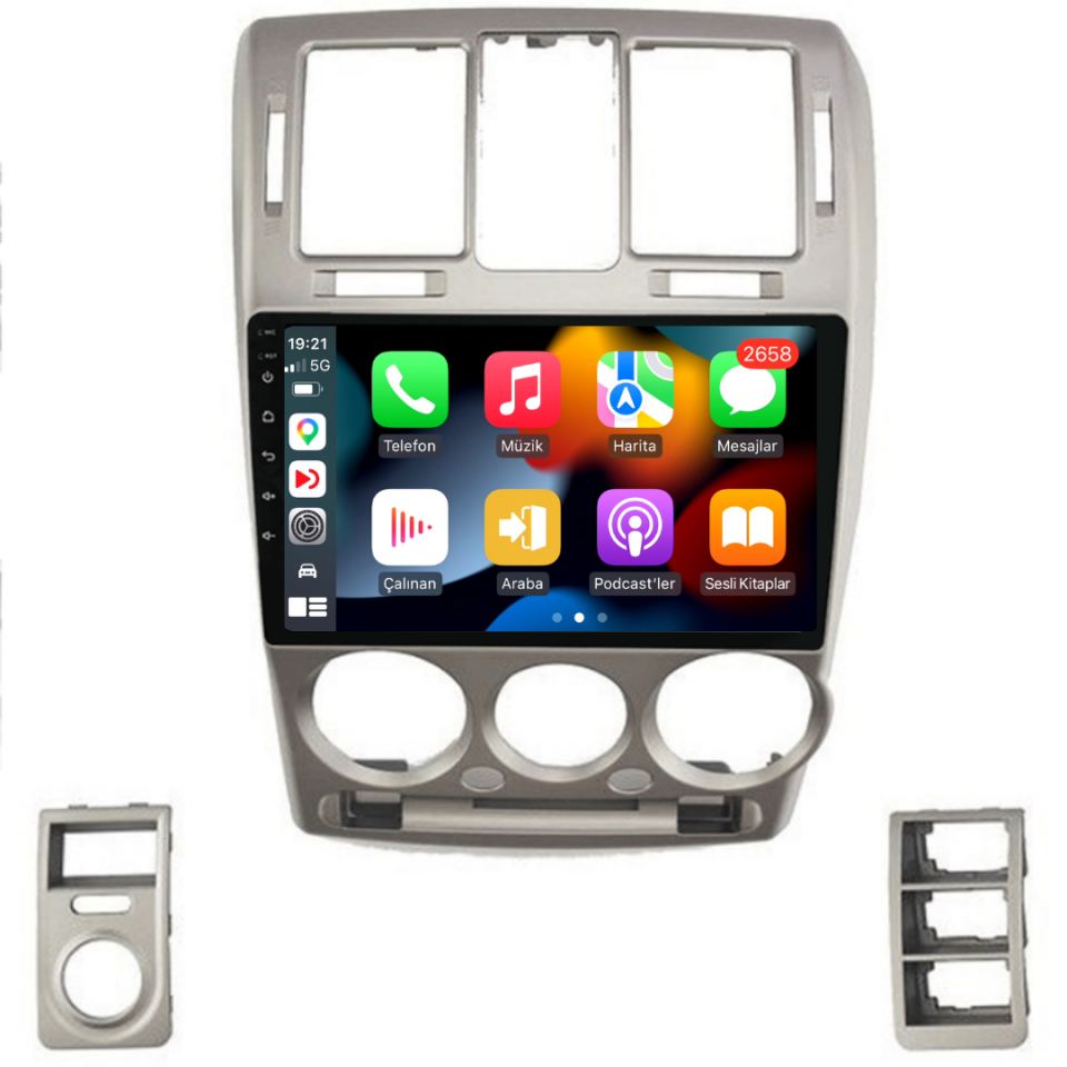 Hyundai Getz Android Multimedya Sistemi 2004-2011 6 GB RAM / 128 GB Hafıza / 8 Çekirdek