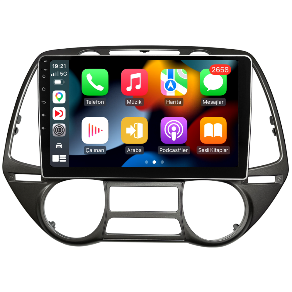Hyundai I20 Troy Digital Klima Android Multimedya Sistemi 6 GB RAM / 128 GB Hafıza / 8 Çekirdek