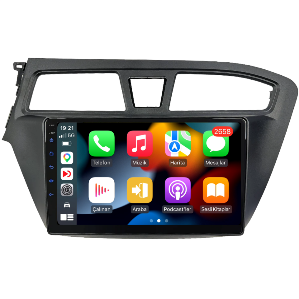 Hyundai I20 Android Multimedya Sistemi 2015-2017 6 GB RAM / 128 GB Hafıza / 8 Çekirdek