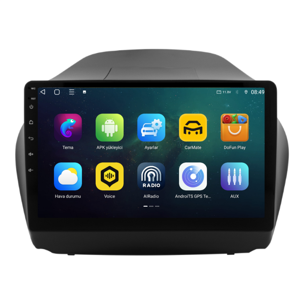 Hyundai ix35 Android Multimedya Sistemi 2010-2015 6 GB RAM / 128 GB Hafıza / 8 Çekirdek