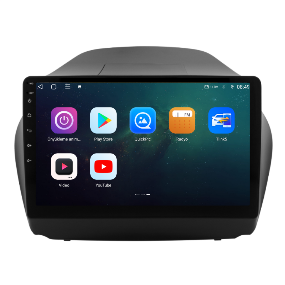 Hyundai ix35 Android Multimedya Sistemi 2010-2015 6 GB RAM / 128 GB Hafıza / 8 Çekirdek