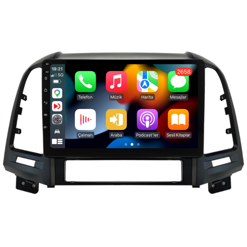 Hyundai Santa Fe Android Multimedya Sistemi 2006-2012 6 GB RAM / 128 GB Hafıza / 8 Çekirdek