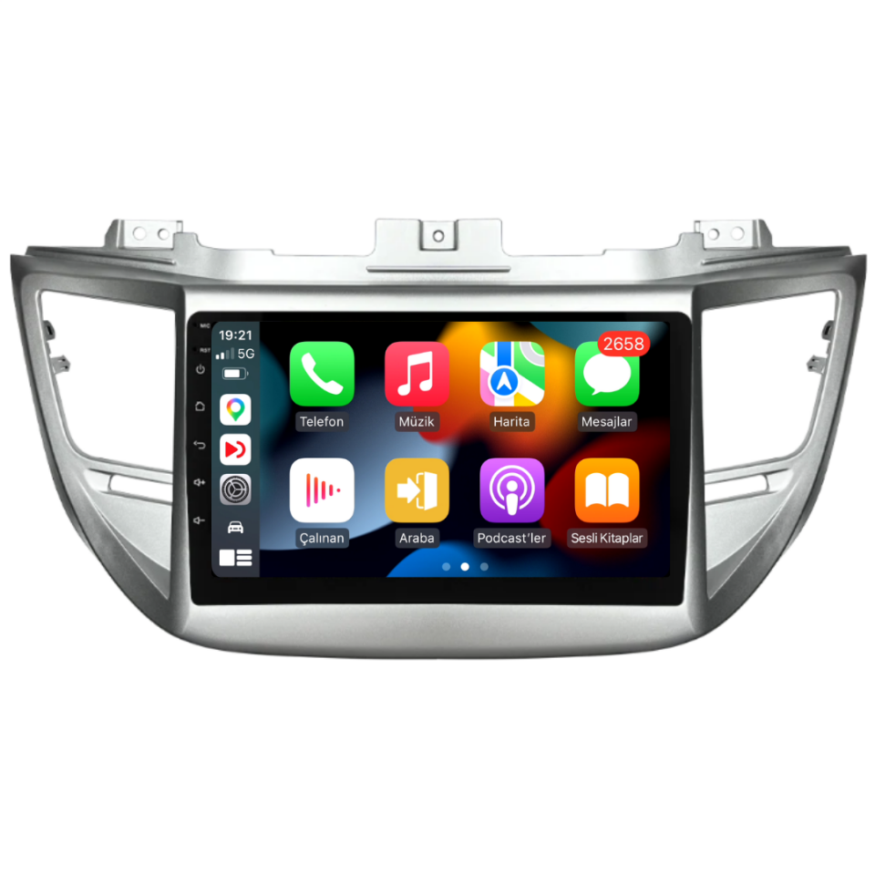 Hyundai Tucson Android Multimedya Sistemi 2015-2018 6 GB RAM / 128 GB Hafıza / 8 Çekirdek