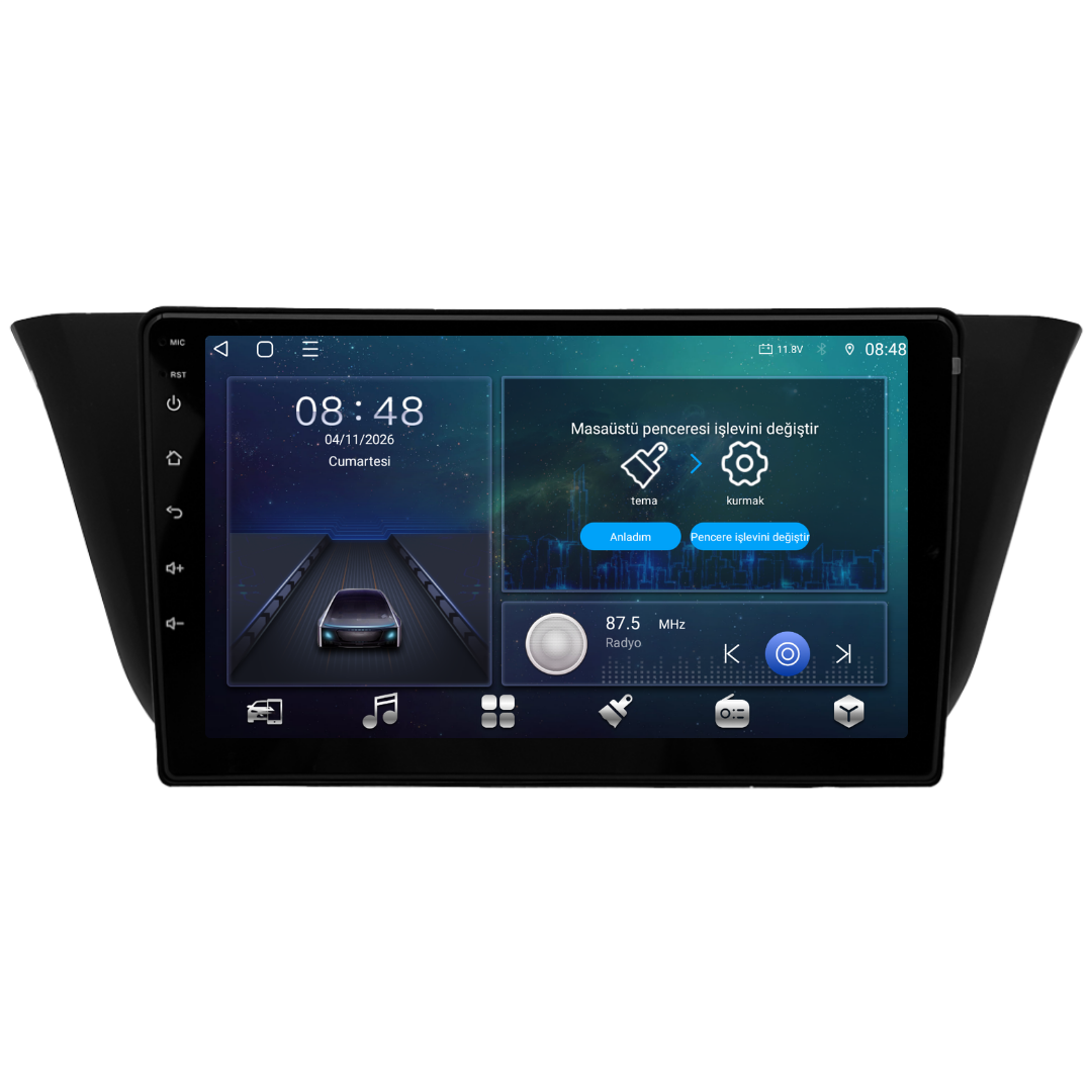 Iveco Daily Android Multimedya Sistemi 2015-2023 6 GB RAM / 128 GB Hafıza / 8 Çekirdek