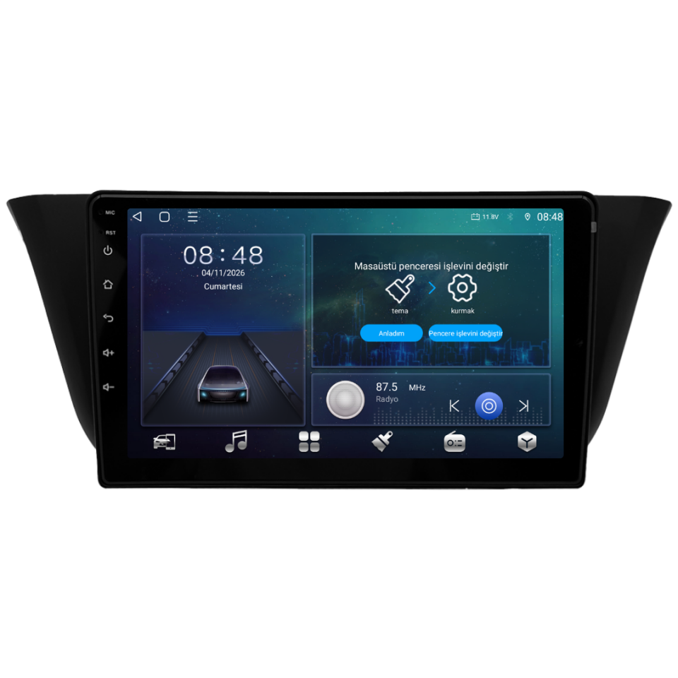 Iveco Daily Android Multimedya Sistemi 2015-2023 6 GB RAM / 128 GB Hafıza / 8 Çekirdek