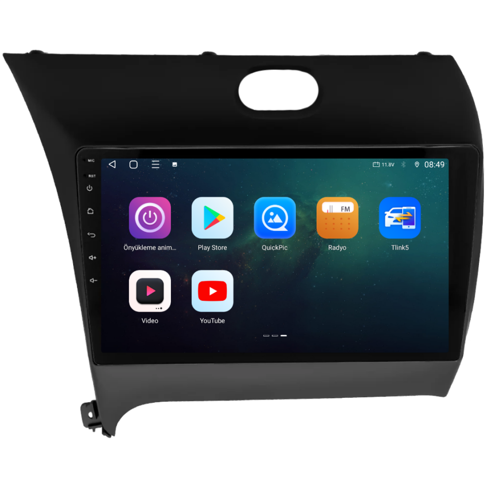 Kia Cerato Android Multimedya Sistemi 2016-2019 6 GB RAM / 128 GB Hafıza / 8 Çekirdek