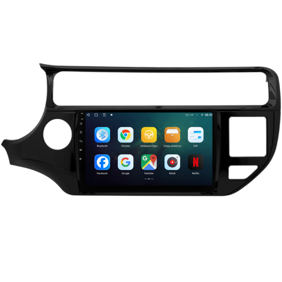 Kia Rio Android Multimedya Sistemi 2015-2016 6 GB RAM / 128 GB Hafıza / 8 Çekirdek