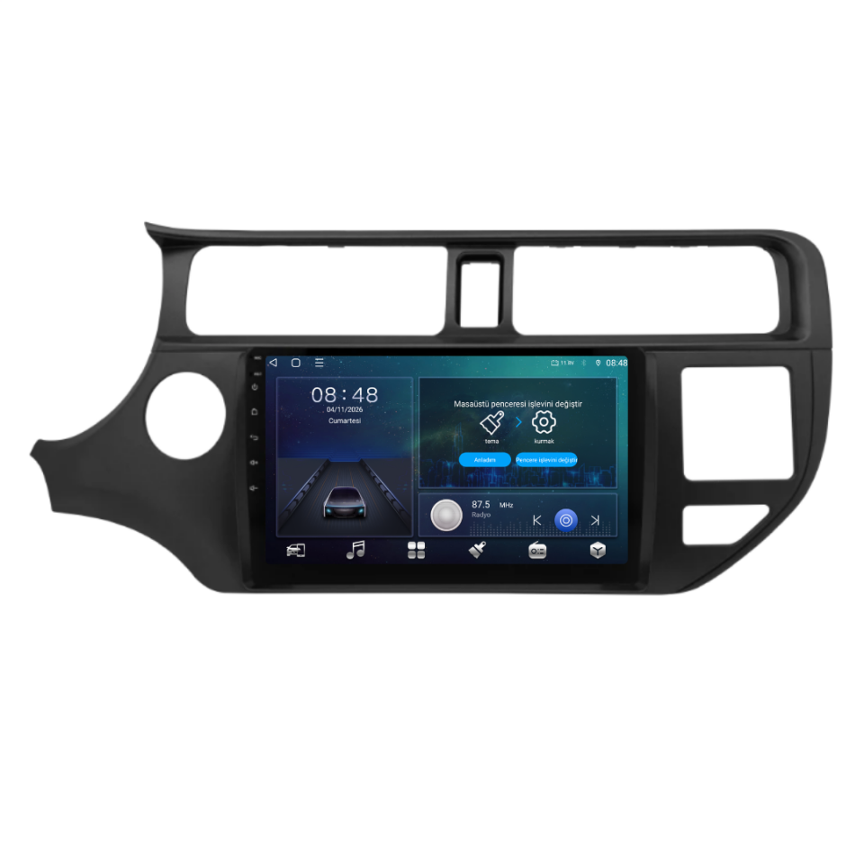 Kia Rio Android Multimedya Sistemi 2012-2014 6 GB RAM / 128 GB Hafıza / 8 Çekirdek
