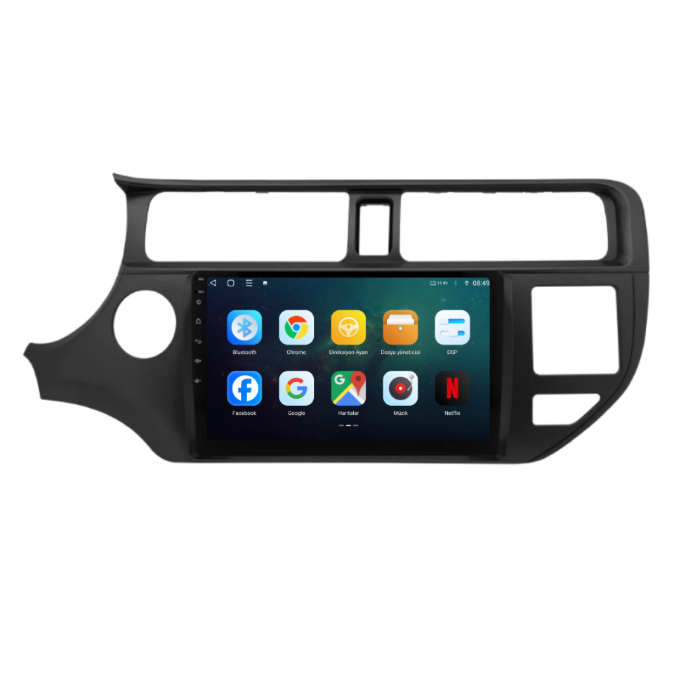 Kia Rio Android Multimedya Sistemi 2012-2014 6 GB RAM / 128 GB Hafıza / 8 Çekirdek