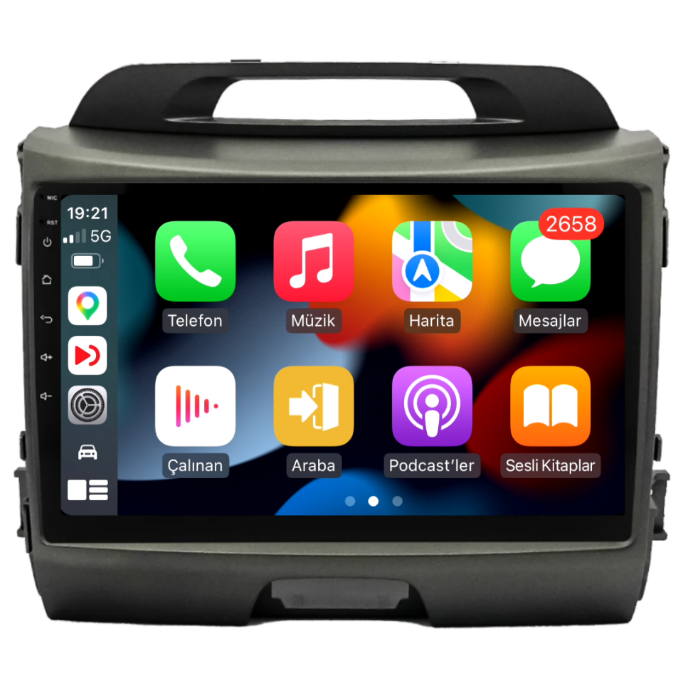 Kia Sportage Android Multimedya Sistemi 2011-2015 6 GB RAM / 128 GB Hafıza / 8 Çekirdek