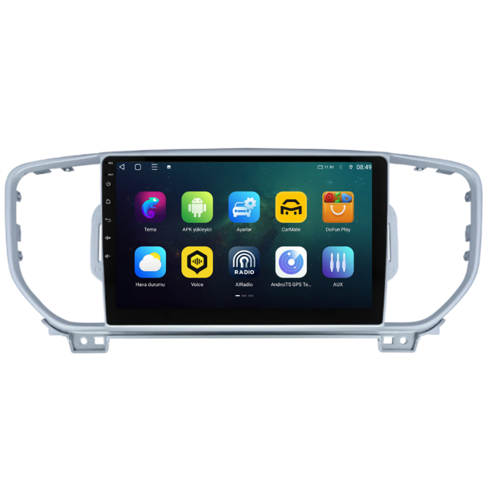 Kia Sportage Android Multimedya Sistemi 2016-2018 6 GB RAM / 128 GB Hafıza / 8 Çekirdek