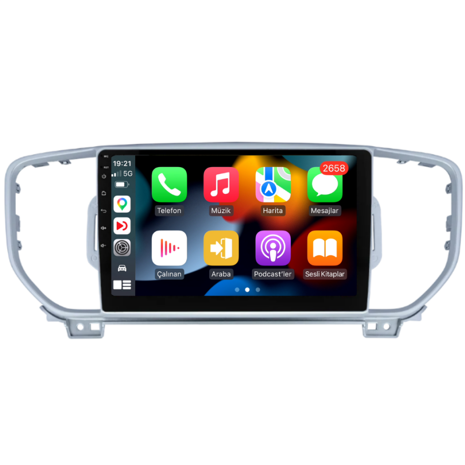 Kia Sportage Android Multimedya Sistemi 2016-2018 6 GB RAM / 128 GB Hafıza / 8 Çekirdek