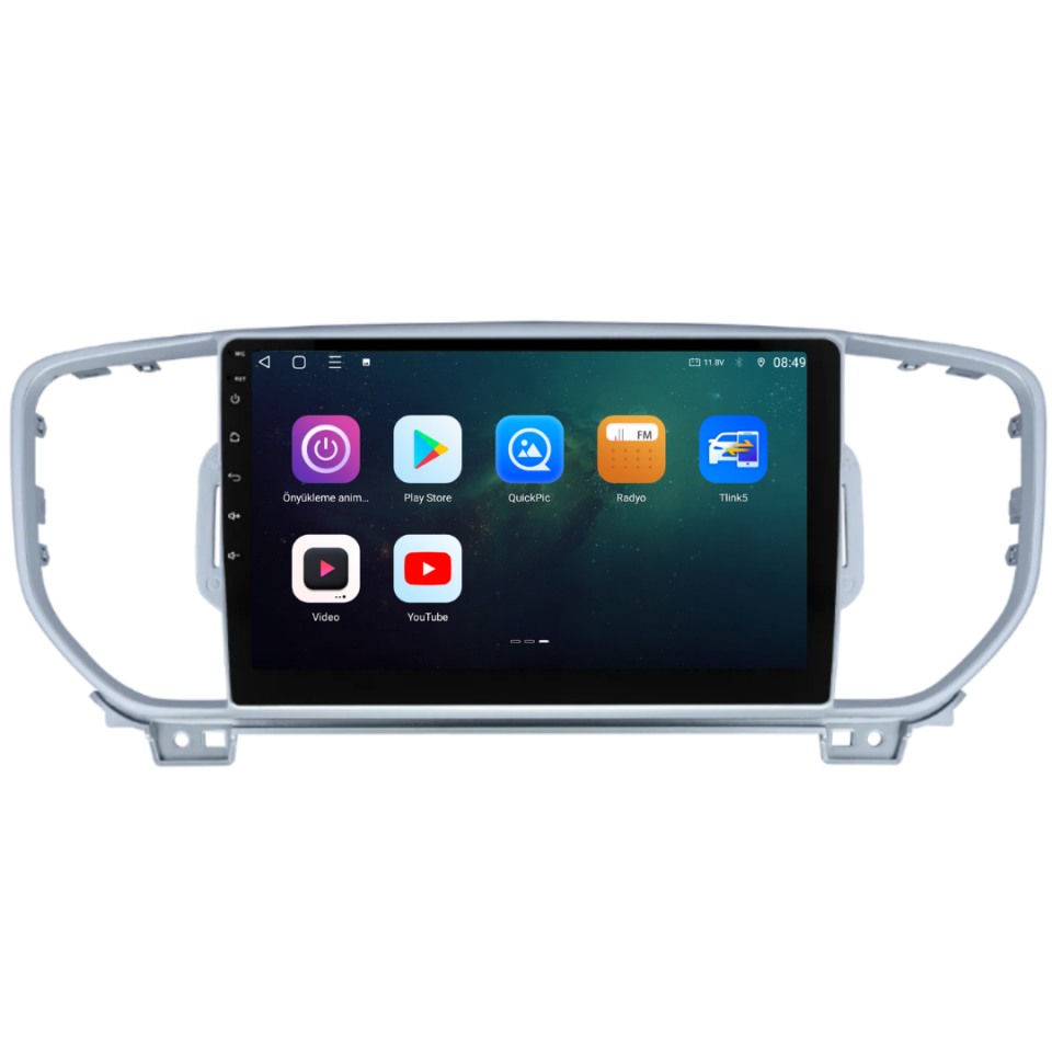 Kia Sportage Android Multimedya Sistemi 2016-2018 6 GB RAM / 128 GB Hafıza / 8 Çekirdek