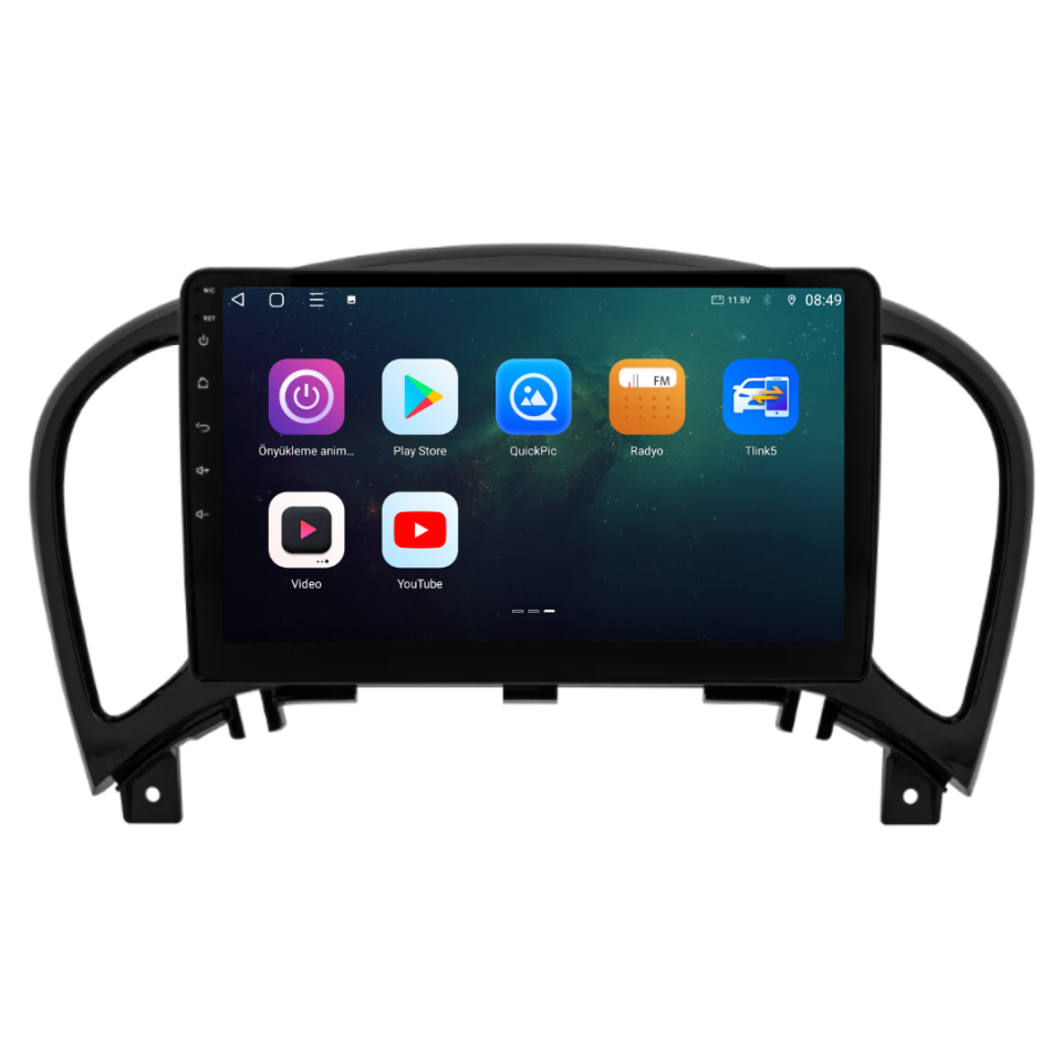 Nissan Juke Android Multimedya Sistemi 2010-2021 6 GB RAM / 128 GB Hafıza / 8 Çekirdek