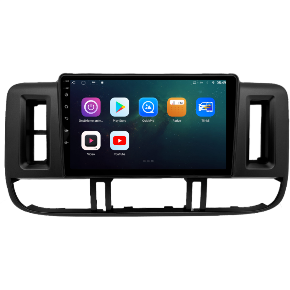 Nissan X-Trail Android Multimedya Sistemi 2002-2004 6 GB RAM / 128 GB Hafıza / 8 Çekirdek
