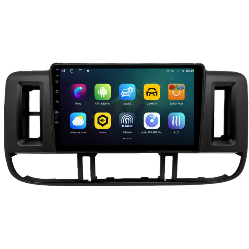 Nissan X-Trail Android Multimedya Sistemi 2002-2004 6 GB RAM / 128 GB Hafıza / 8 Çekirdek