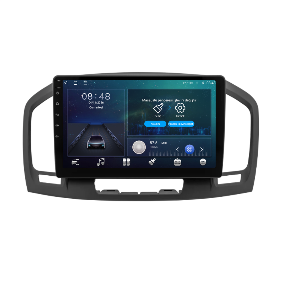 Opel İnsignia Android Multimedya Sistemi 2009-2013) 6 GB RAM / 128 GB Hafıza / 8 Çekirdek