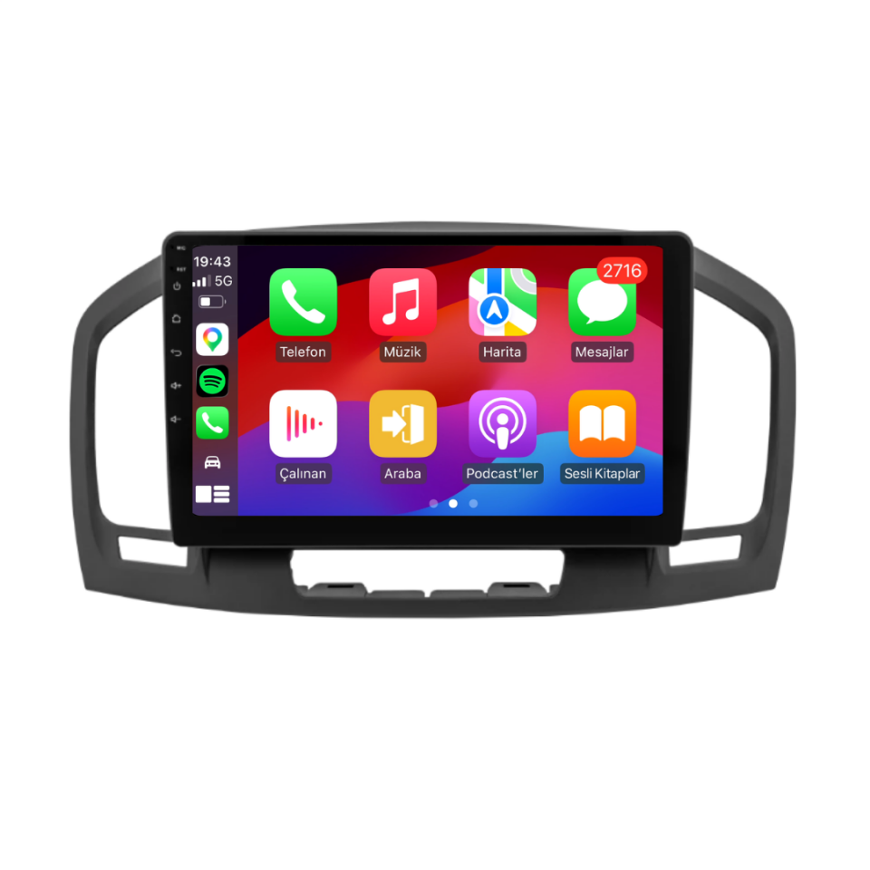 Opel İnsignia Android Multimedya Sistemi 2009-2013) 6 GB RAM / 128 GB Hafıza / 8 Çekirdek