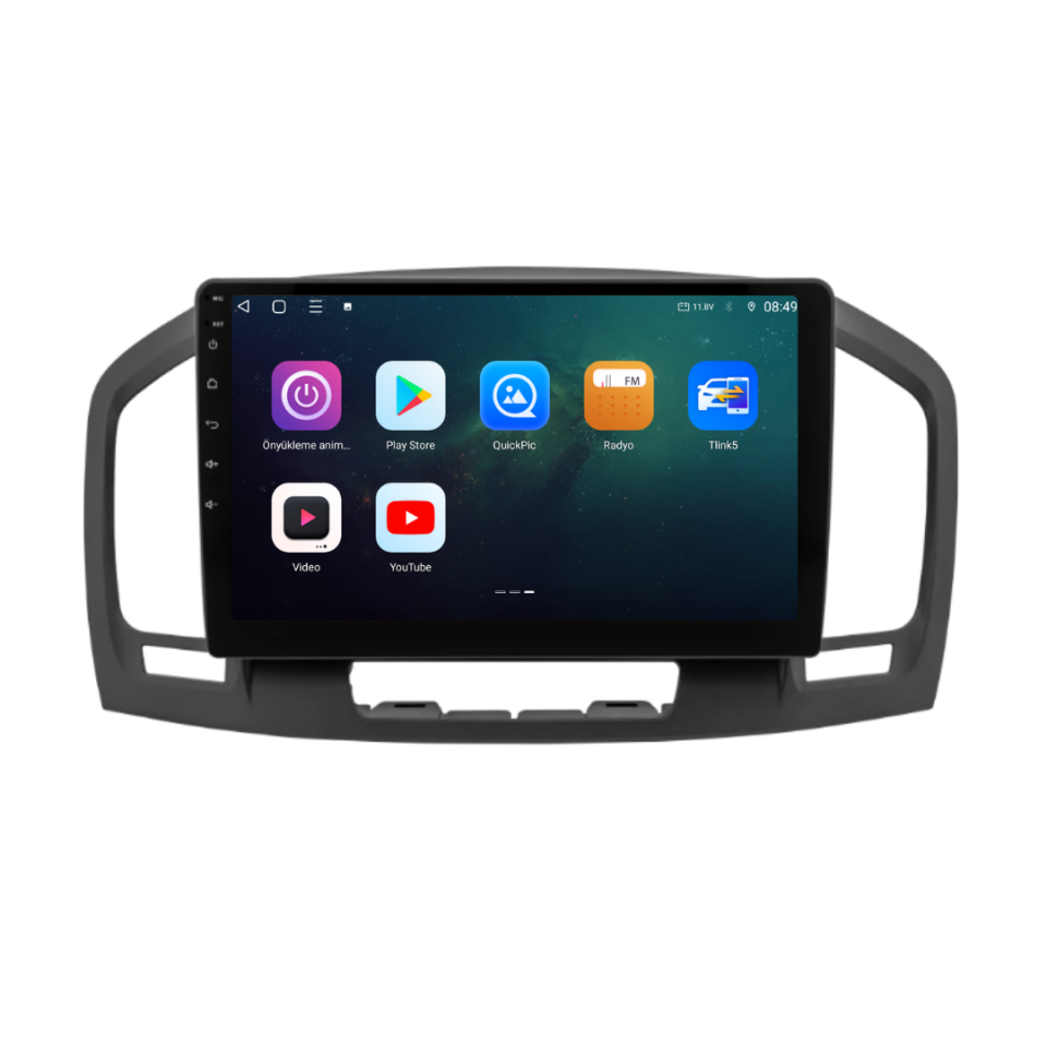 Opel İnsignia Android Multimedya Sistemi 2009-2013) 6 GB RAM / 128 GB Hafıza / 8 Çekirdek