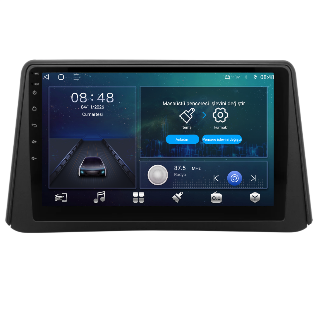 Opel Mokka Android Multimedya Sistemi 2012-2016 6 GB RAM / 128 GB Hafıza / 8 Çekirdek