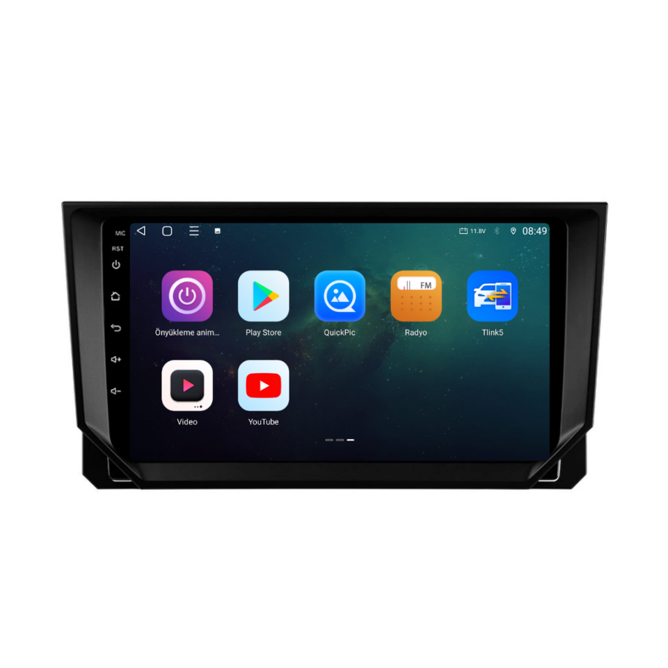 Seat Ibiza Android Multimedya Sistemi 2017-2020 6 GB RAM / 128 GB Hafıza / 8 Çekirdek