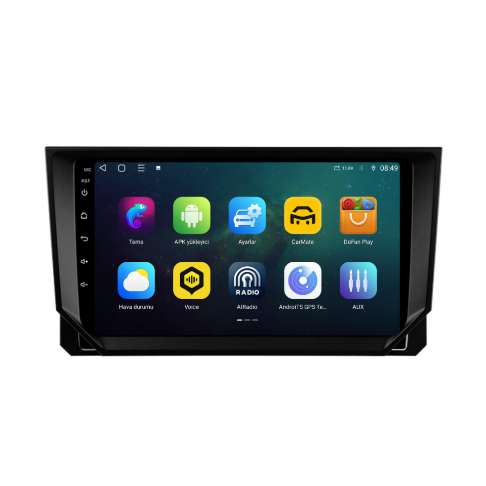 Seat Ibiza Android Multimedya Sistemi 2017-2020 6 GB RAM / 128 GB Hafıza / 8 Çekirdek