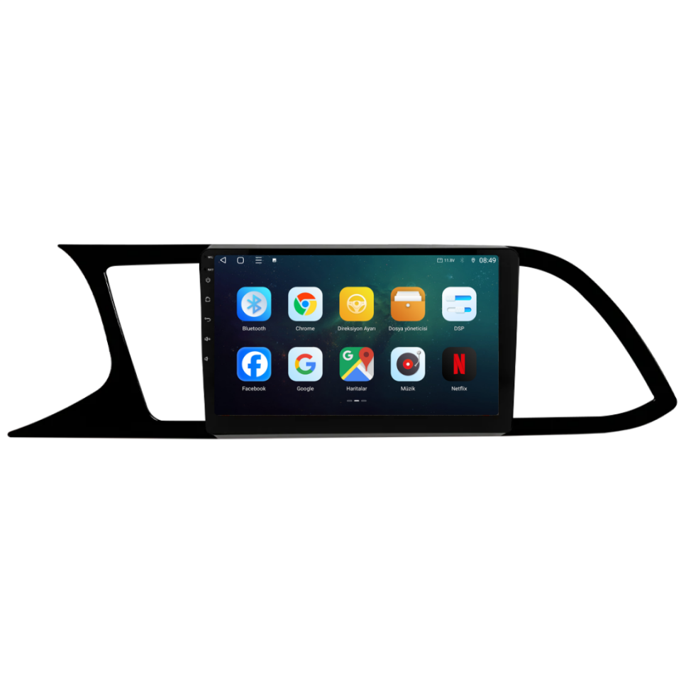 Seat Ibiza Android Multimedya Sistemi 2015-2018 6 GB RAM / 128 GB Hafıza / 8 Çekirdek