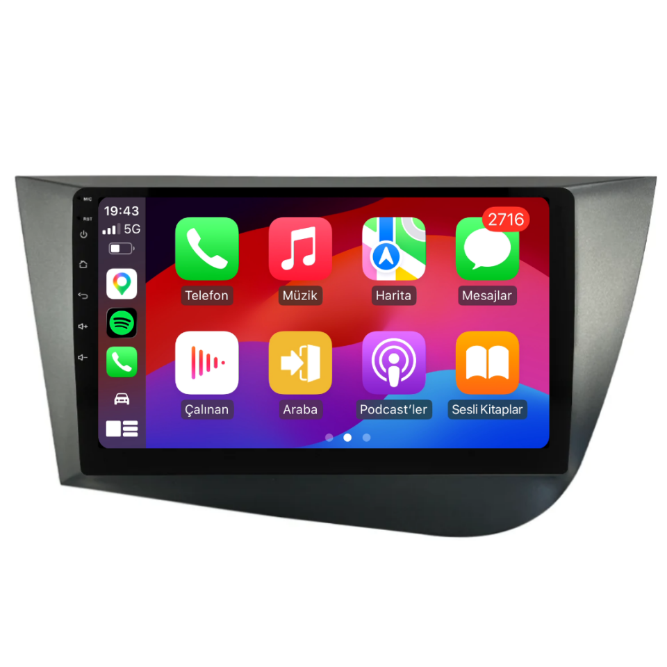 Seat Ibiza Android Multimedya Sistemi 2005-2012 6 GB RAM / 128 GB Hafıza / 8 Çekirdek