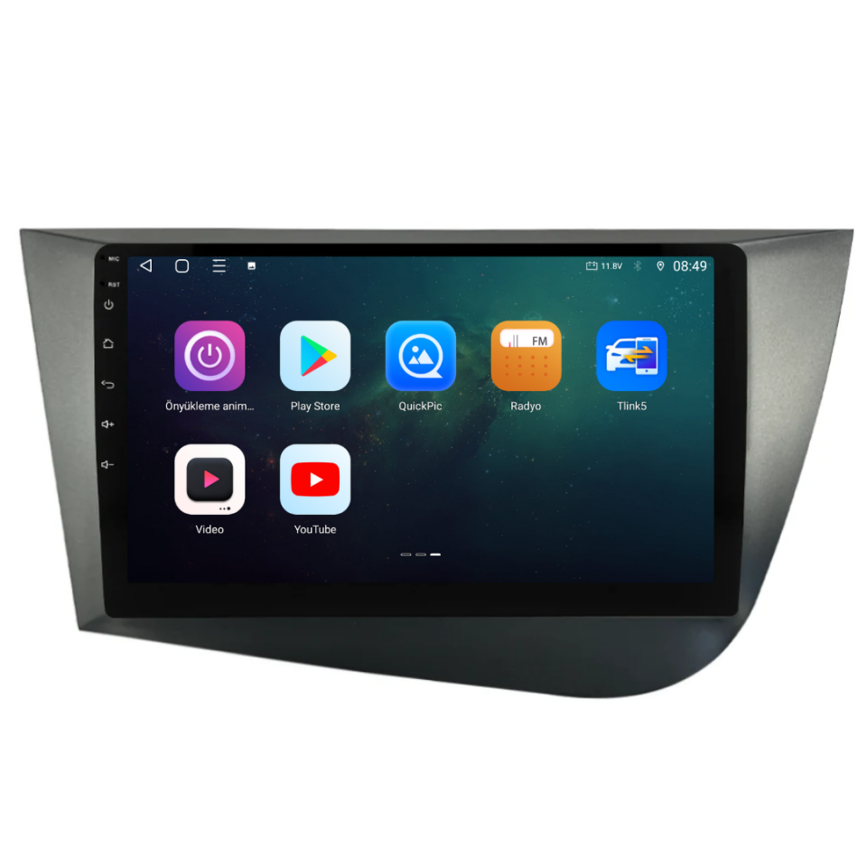 Seat Ibiza Android Multimedya Sistemi 2005-2012 6 GB RAM / 128 GB Hafıza / 8 Çekirdek
