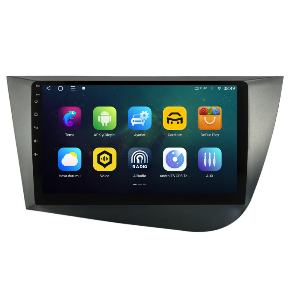 Seat Ibiza Android Multimedya Sistemi 2005-2012 6 GB RAM / 128 GB Hafıza / 8 Çekirdek