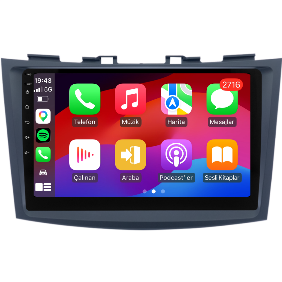 Suzuki Swift Android Multimedya Sistemi 2011-2016 6 GB RAM / 128 GB Hafıza / 8 Çekirdek