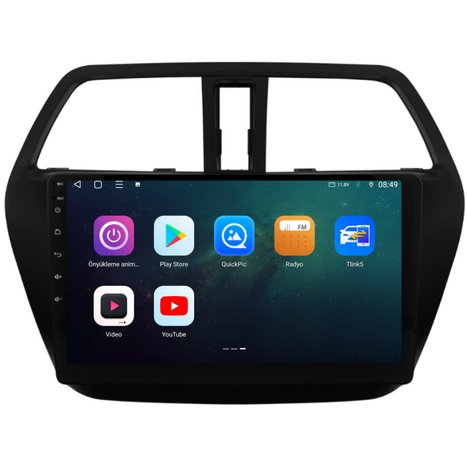 Suzuki SX4 S-Cross Android Multimedya Sistemi 2014 6 GB RAM / 128 GB Hafıza / 8 Çekirdek
