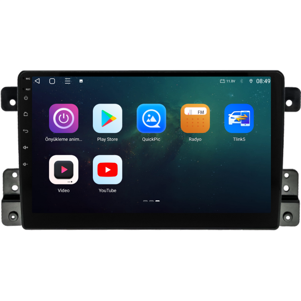 Suzuki Grand Vitara Android Multimedya Sistemi  6 GB RAM / 128 GB Hafıza / 8 Çekirdek