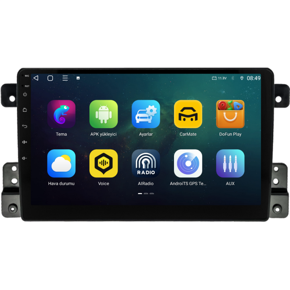 Suzuki Grand Vitara Android Multimedya Sistemi  6 GB RAM / 128 GB Hafıza / 8 Çekirdek