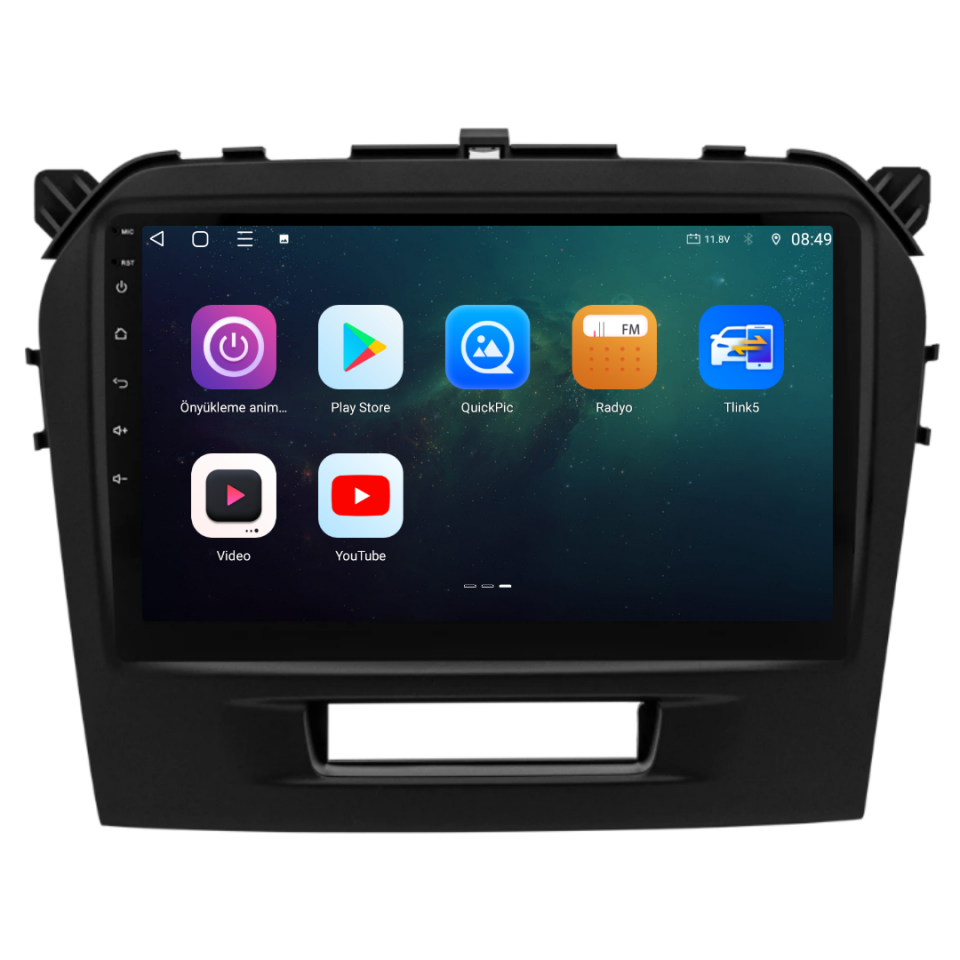 Suzuki Vitara Android Multimedya Sistemi 2016-2024 6 GB RAM / 128 GB Hafıza / 8 Çekirdek