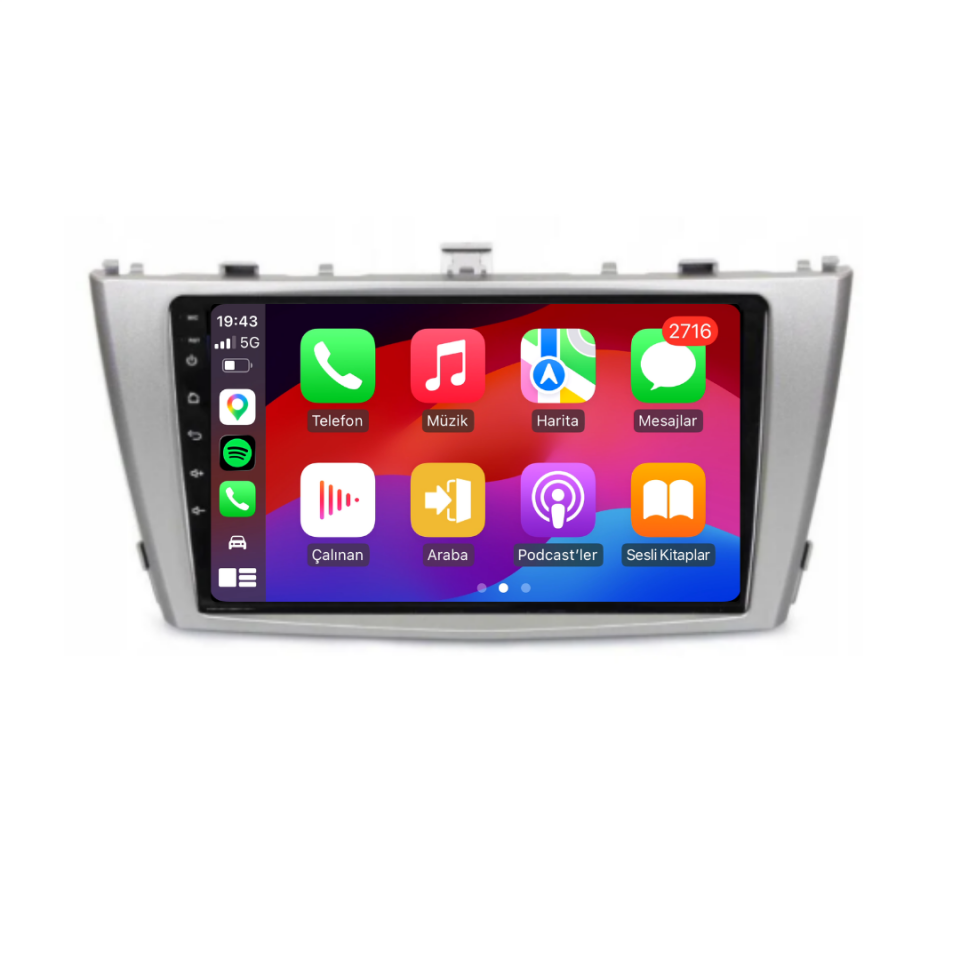 Toyota Avensis Android Multimedya Sistemi 2010-2014 6 GB RAM / 128 GB Hafıza / 8 Çekirdek