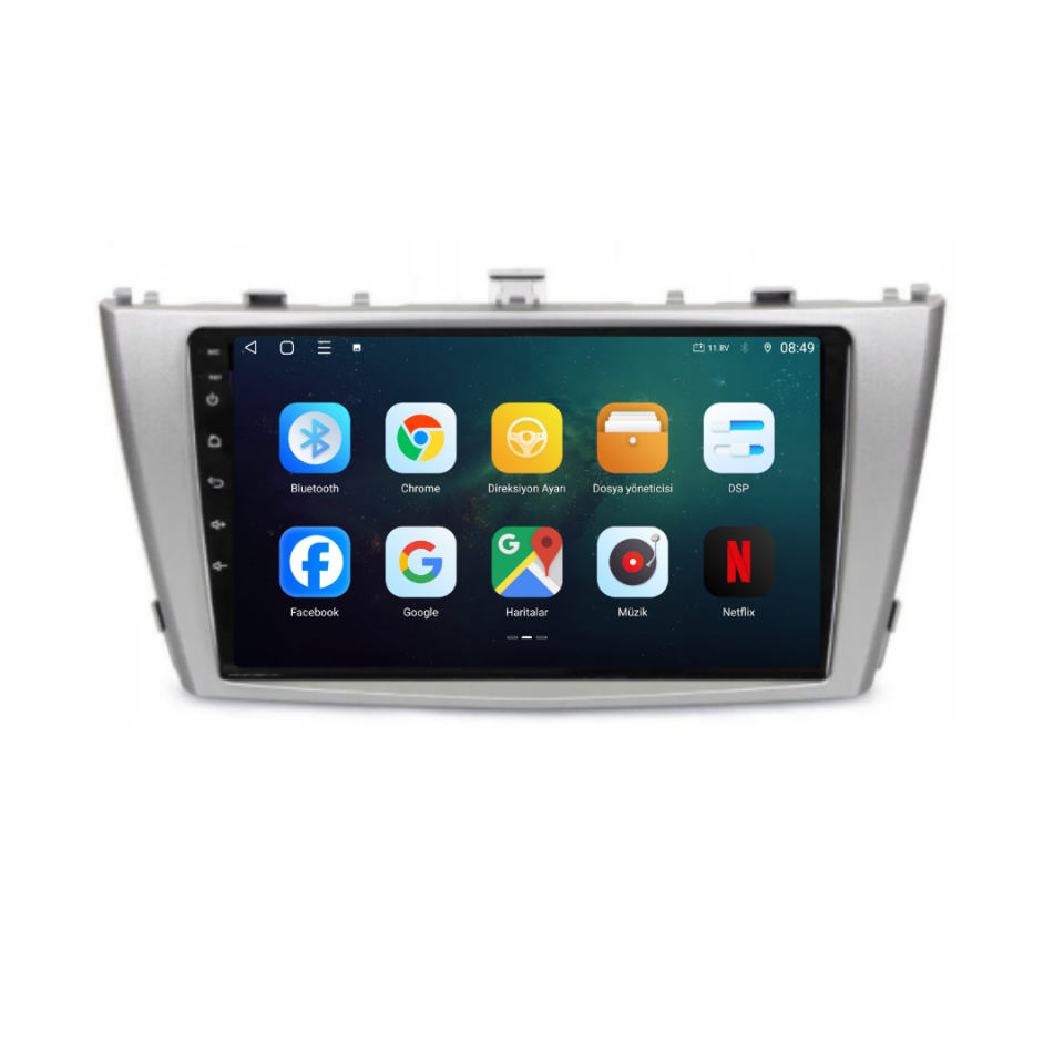 Toyota Avensis Android Multimedya Sistemi 2010-2014 6 GB RAM / 128 GB Hafıza / 8 Çekirdek