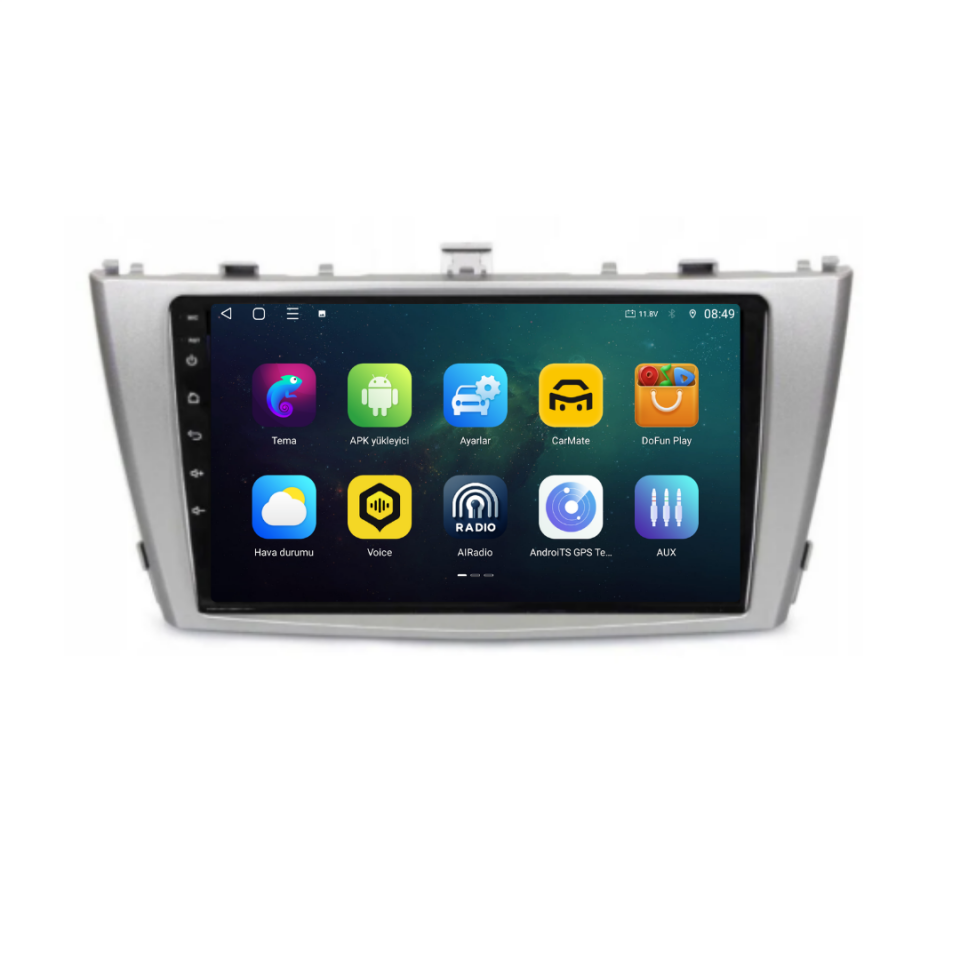 Toyota Avensis Android Multimedya Sistemi 2010-2014 6 GB RAM / 128 GB Hafıza / 8 Çekirdek