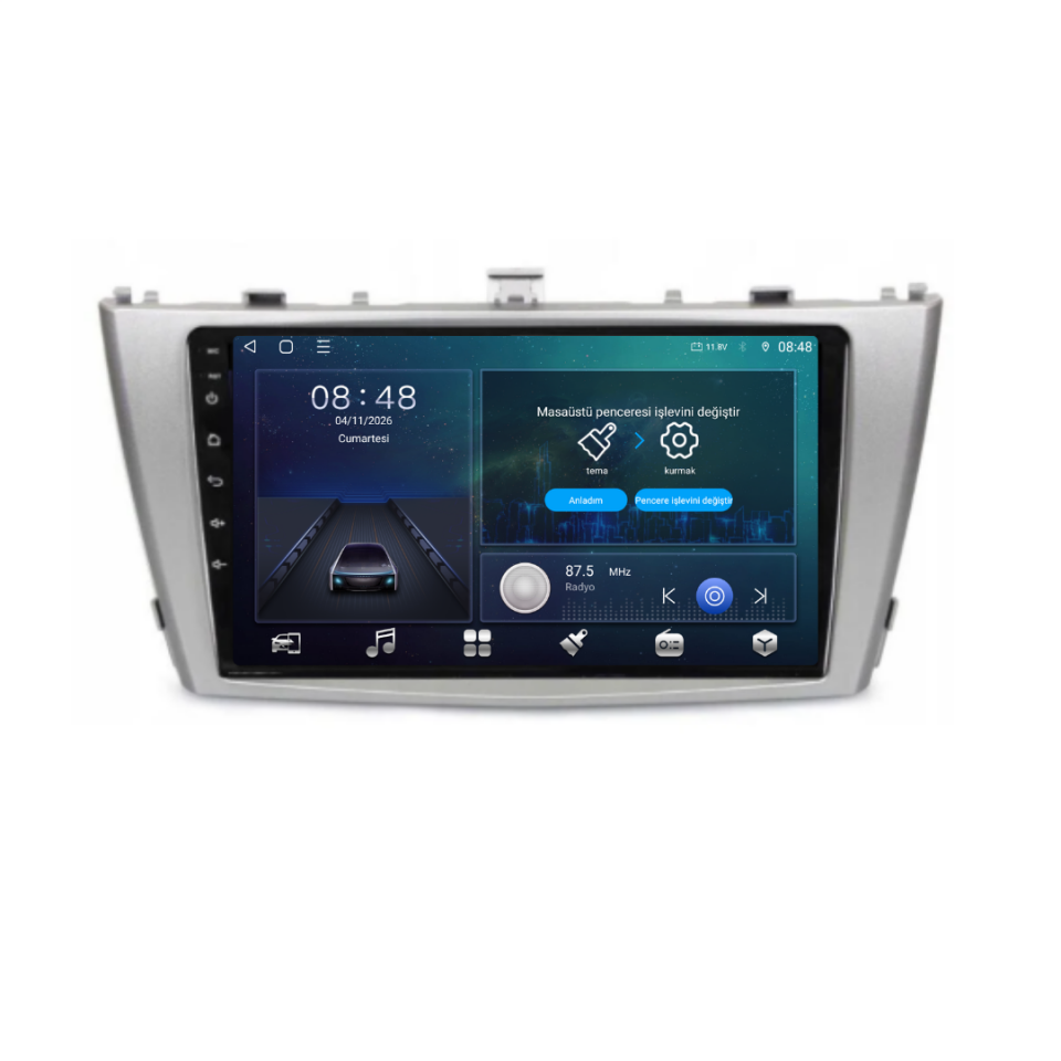 Toyota Avensis Android Multimedya Sistemi 2010-2014 6 GB RAM / 128 GB Hafıza / 8 Çekirdek