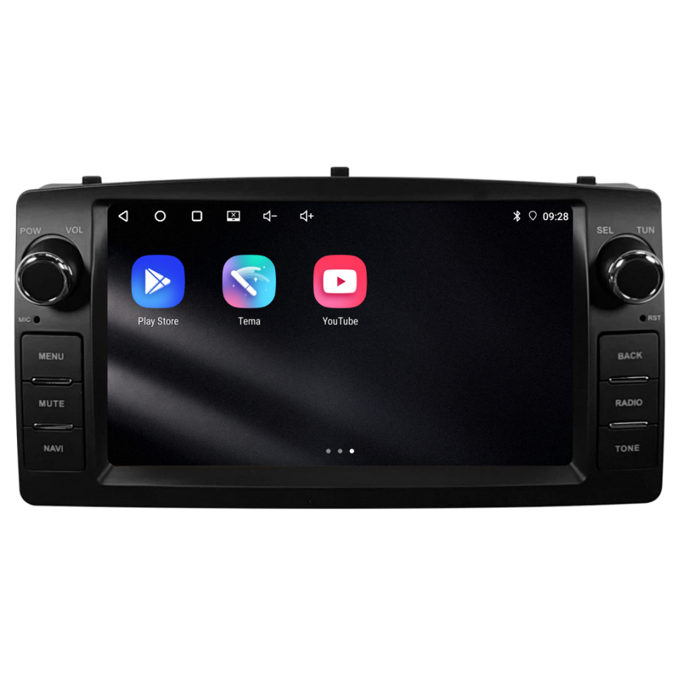 Toyota Corolla Android Multimedya Sistemi 2002-2006 4 GB RAM / 64 GB Hafıza / 4 Çekirdek