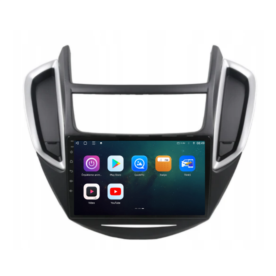 Chevrolet Trax Android Multimedya Sistemi 6 GB RAM / 128 GB Hafıza / 8 Çekirdek