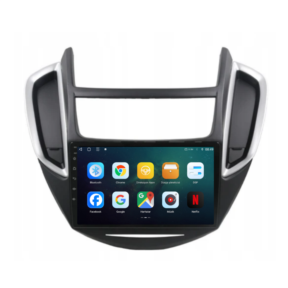 Chevrolet Trax Android Multimedya Sistemi 6 GB RAM / 128 GB Hafıza / 8 Çekirdek