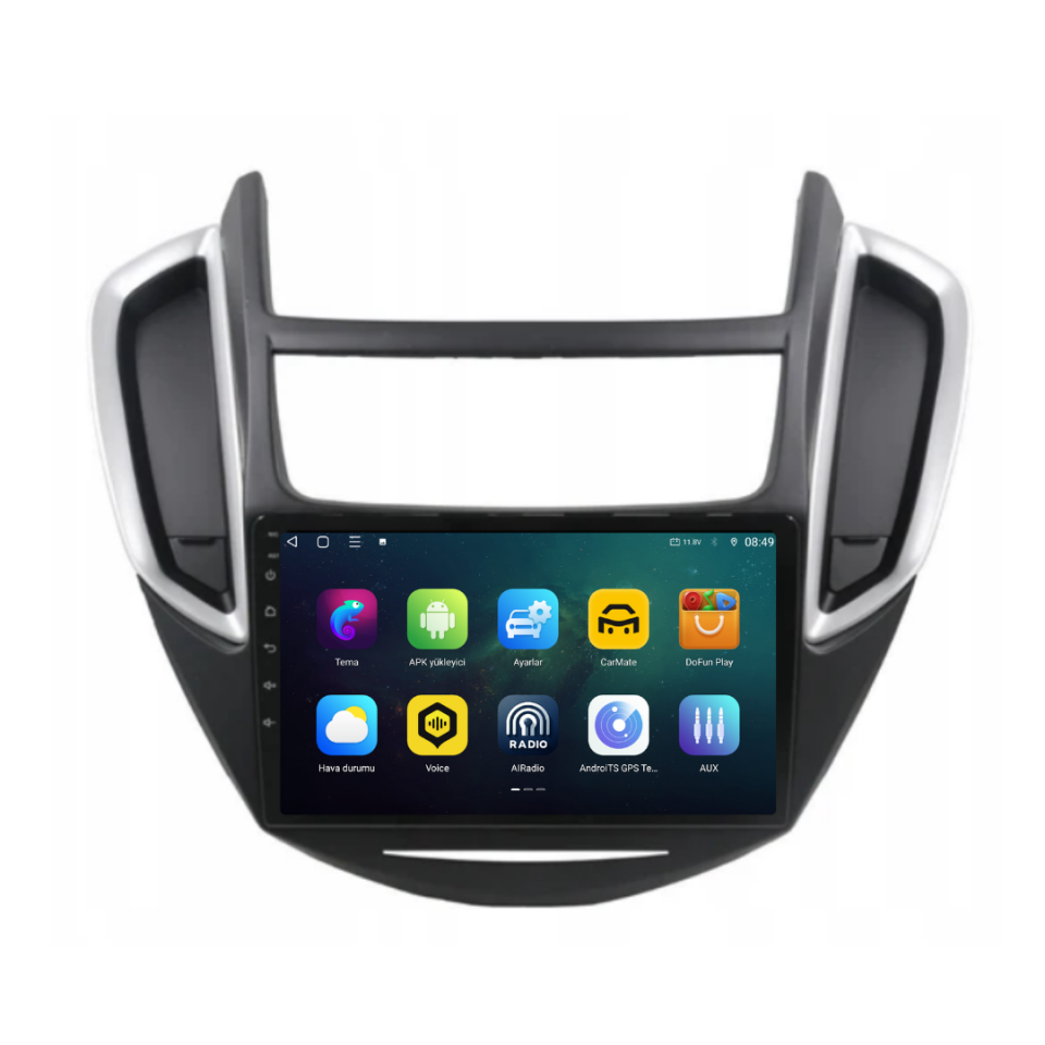 Chevrolet Trax Android Multimedya Sistemi 6 GB RAM / 128 GB Hafıza / 8 Çekirdek